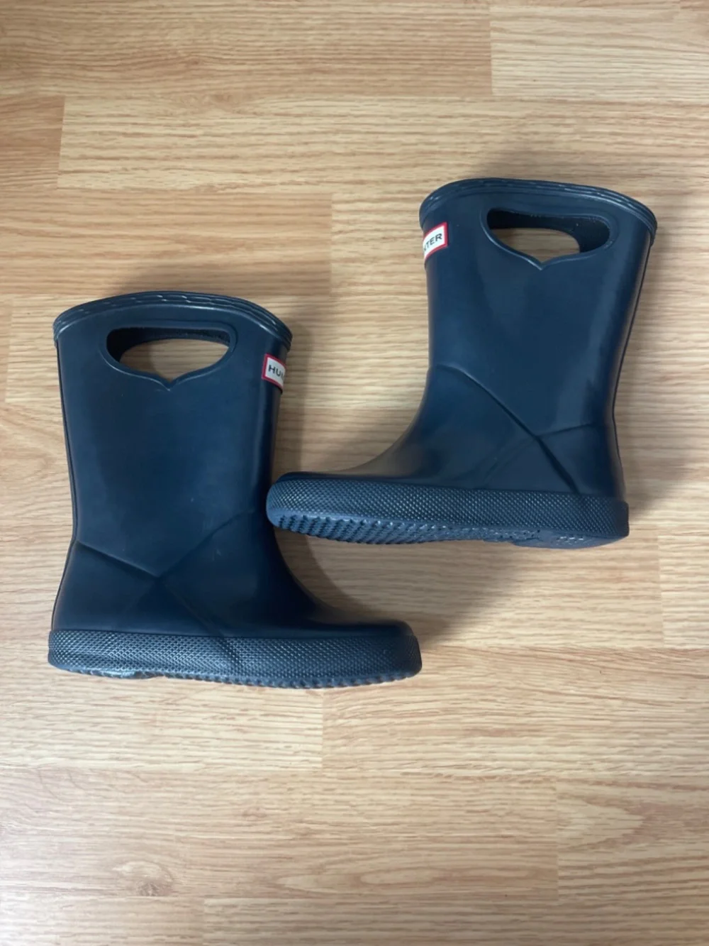 Hunter Toddler Navy Blue Classic Pull On Rain Boots Size 9